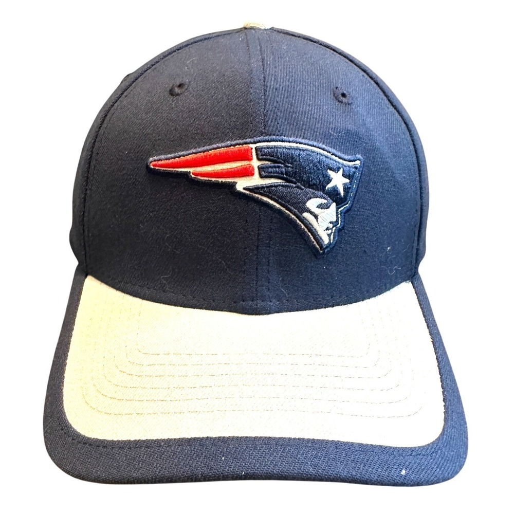 New England Patriots Football New Era 39thirty Hat Cap Stretch Fit Medium Large